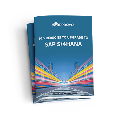 10.5 Reason to upgrade to SAP S/4HANA